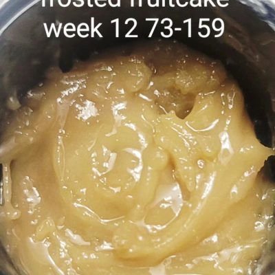 Frosted Fruit Cake 12 week